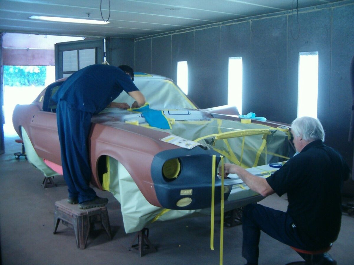 1967 Black Ford Mustang Fastback