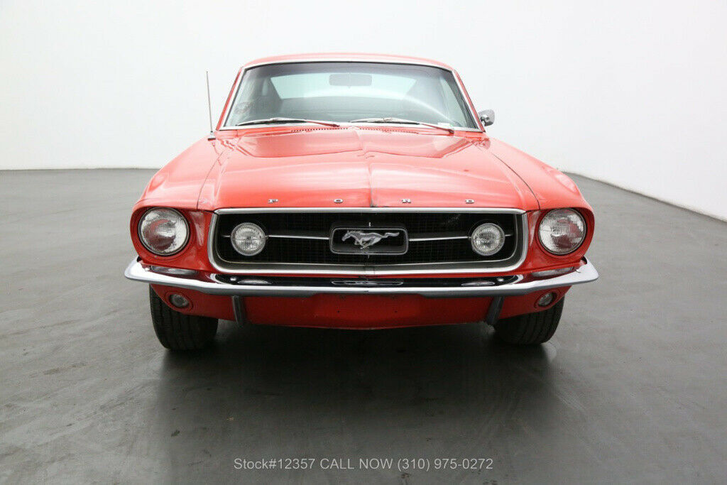 1967 Red Ford Mustang