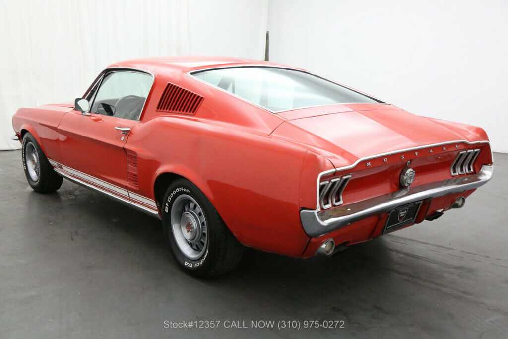 1967 Red Ford Mustang