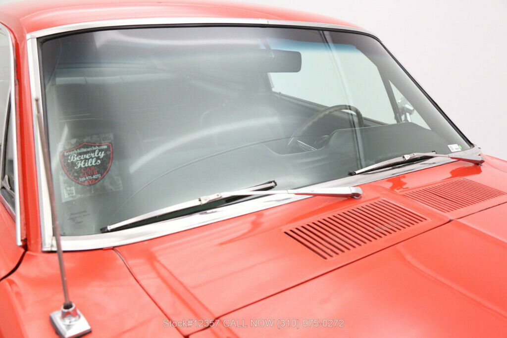 1967 Red Ford Mustang