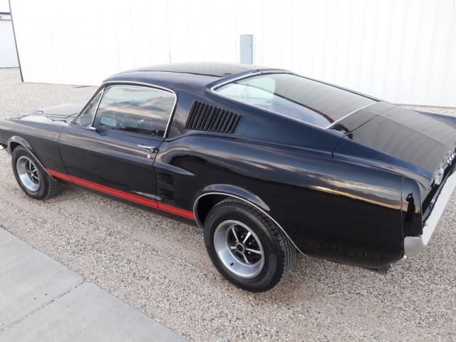 1967 Black Ford Mustang Fastback