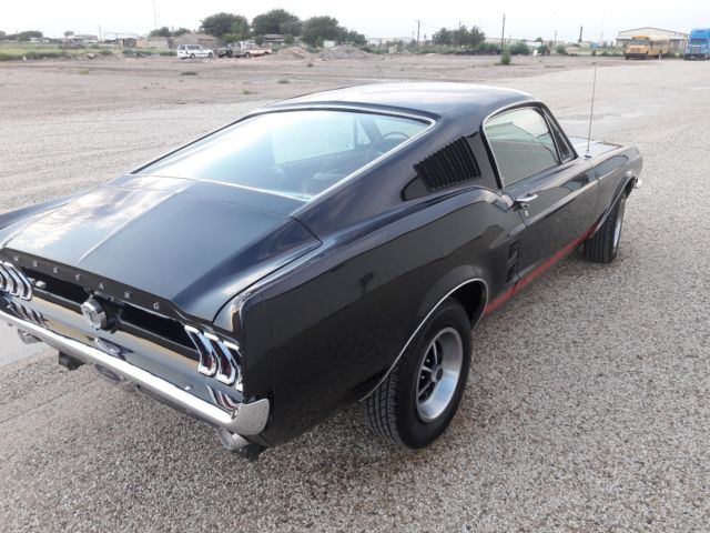 1967 Black Ford Mustang Fastback