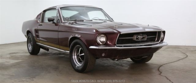 1967 Red Ford Mustang