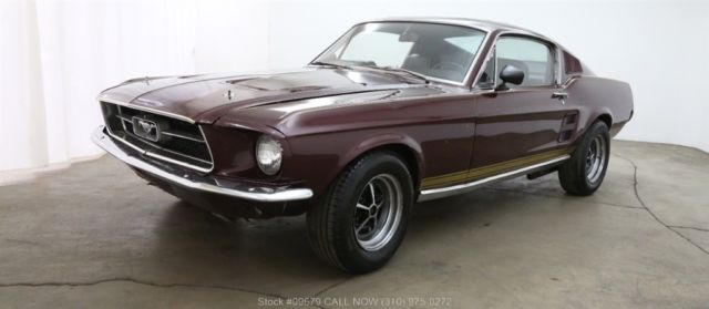 1967 Red Ford Mustang