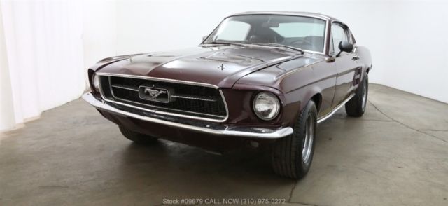 1967 Red Ford Mustang