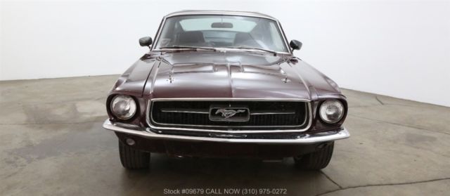 1967 Red Ford Mustang