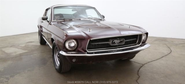 1967 Red Ford Mustang
