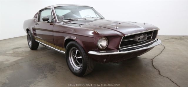 1967 Red Ford Mustang