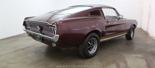 1967 Red Ford Mustang