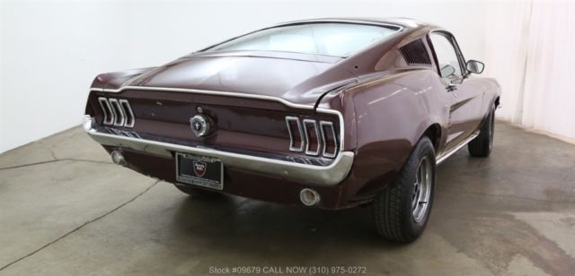 1967 Red Ford Mustang