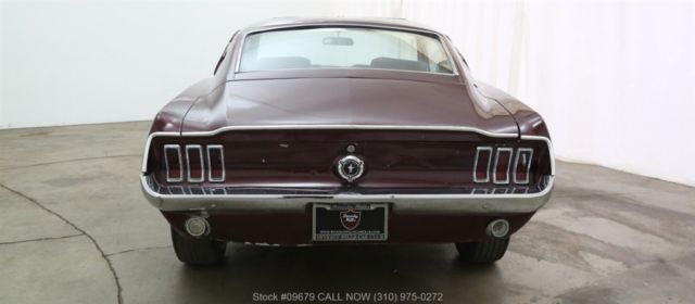 1967 Red Ford Mustang