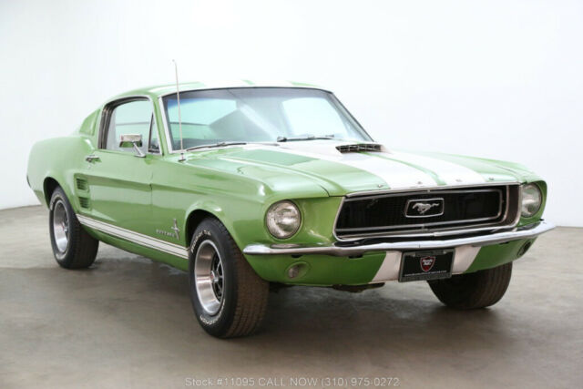 1967 Green Ford Mustang