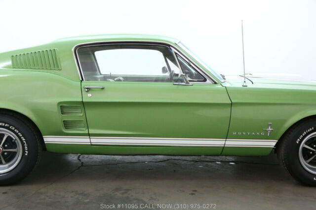 1967 Green Ford Mustang