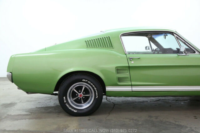 1967 Green Ford Mustang