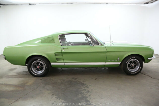 1967 Green Ford Mustang