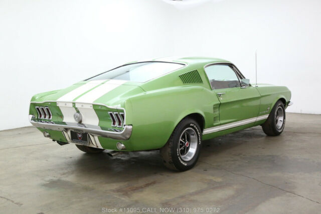 1967 Green Ford Mustang