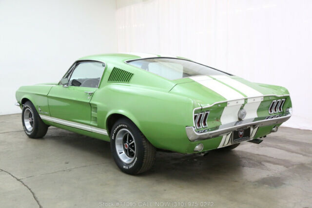 1967 Green Ford Mustang