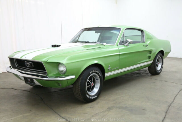 1967 Green Ford Mustang