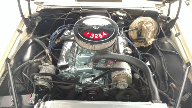 1967 Mayfair Maize Pontiac Firebird Coupe