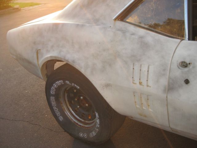 1967 Yellow Pontiac Firebird