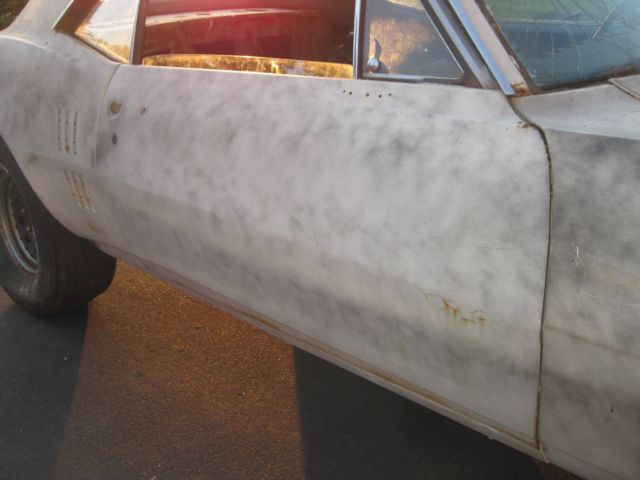 1967 Yellow Pontiac Firebird