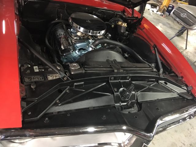 1967 Red Pontiac Firebird Coupe