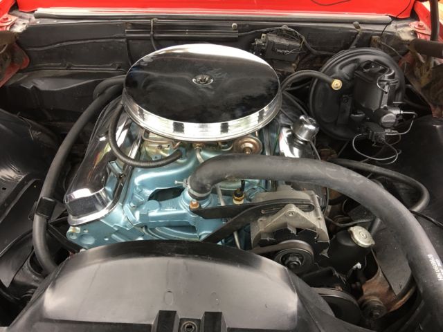 1967 Red Pontiac Firebird Coupe