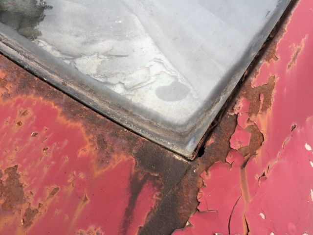 1967 Rust Pontiac Firebird coupe