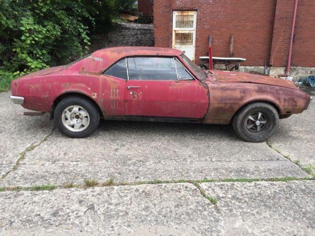 1967 Rust Pontiac Firebird coupe