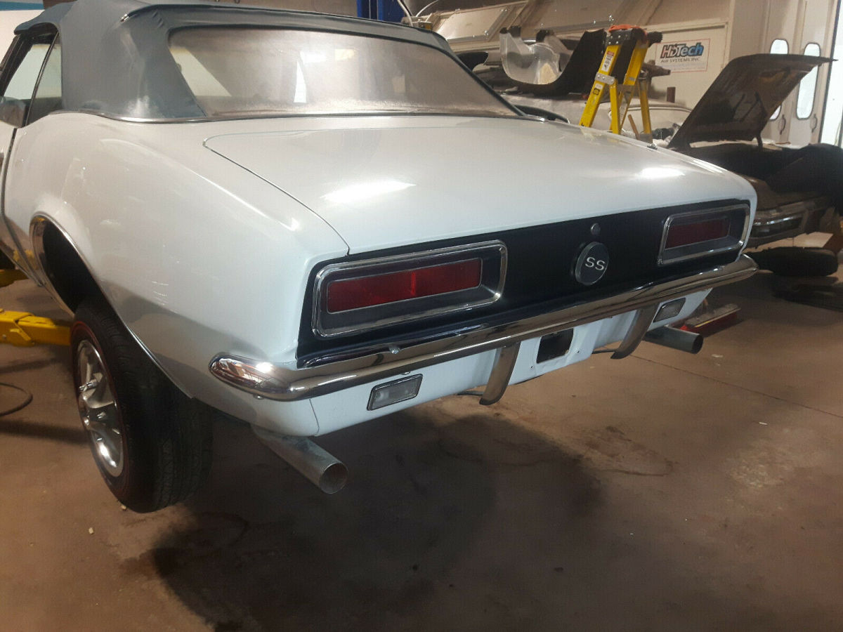 1967 Ermine White Chevrolet Camaro Convertible