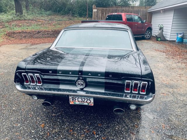 1967 Black Ford Mustang Coupe