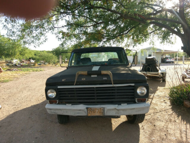 1967 Black Ford F-350 Standard Cab Pickup