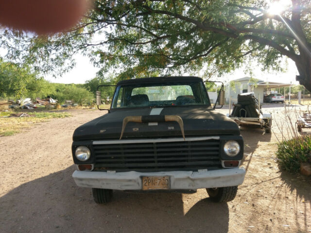 1967 Black Ford F-350 Standard Cab Pickup
