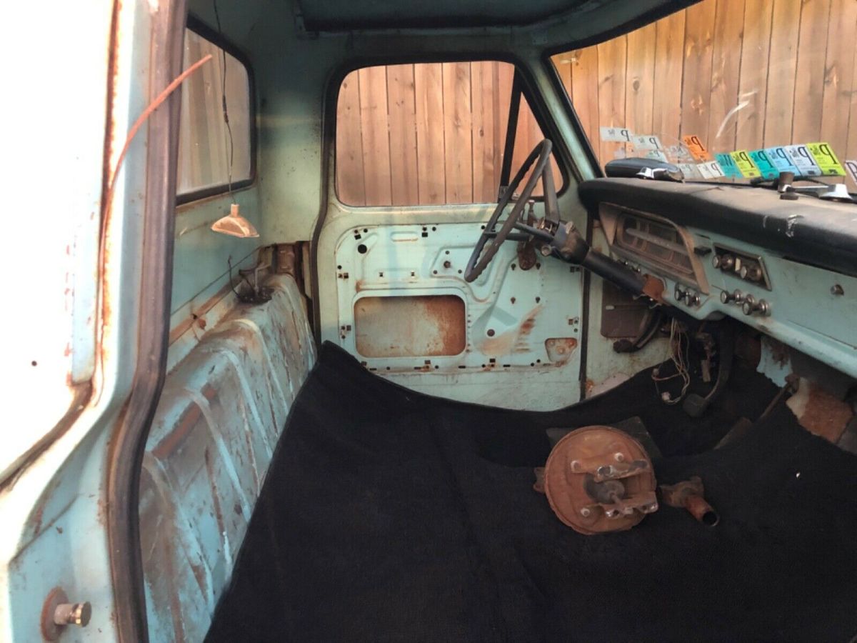 1967 Powder Blue Ford F-100 Standard Cab Pickup