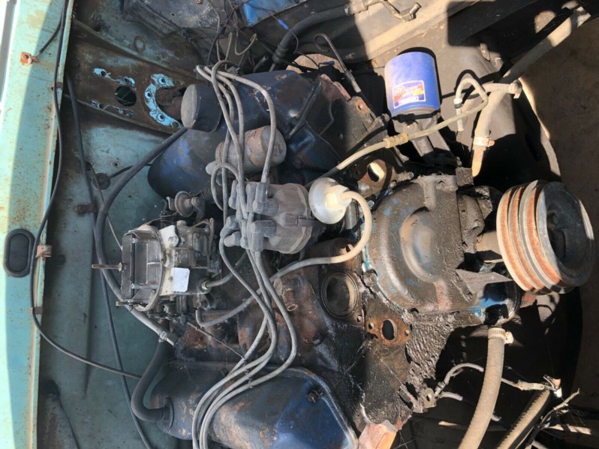 1967 Powder Blue Ford F-100 Standard Cab Pickup