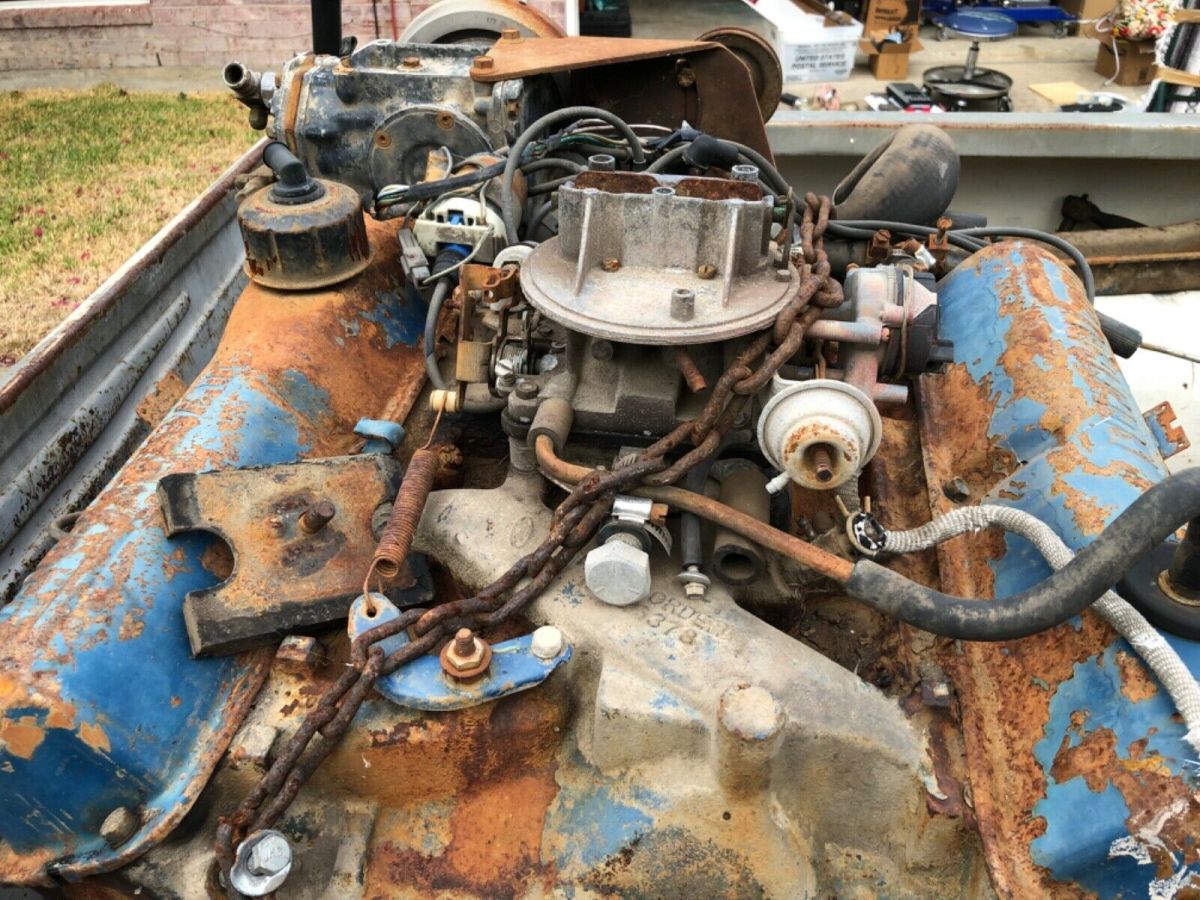 1967 Powder Blue Ford F-100 Standard Cab Pickup