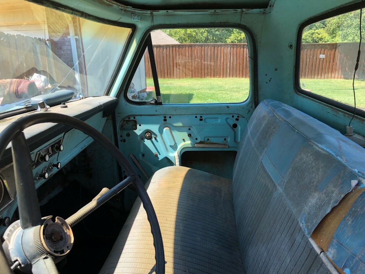 1967 Powder Blue Ford F-100 Standard Cab Pickup