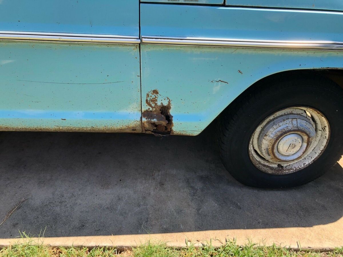 1967 Powder Blue Ford F-100 Standard Cab Pickup