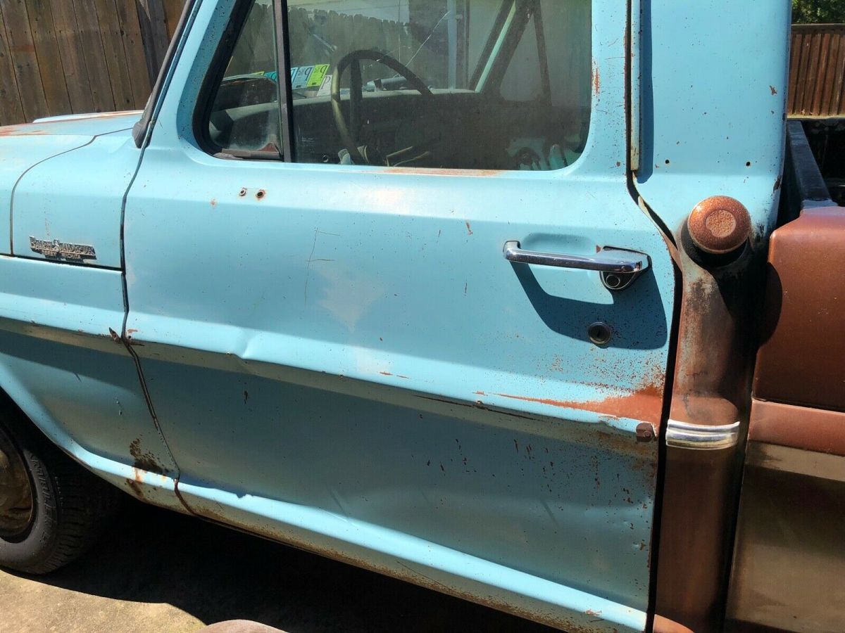 1967 Powder Blue Ford F-100 Standard Cab Pickup