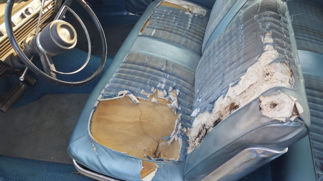 1967 blue Ford Galaxie Coupe