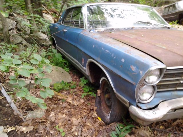 1967 Blue Ford Galaxie Sedan
