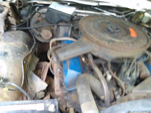 1967 Blue Ford Galaxie Sedan