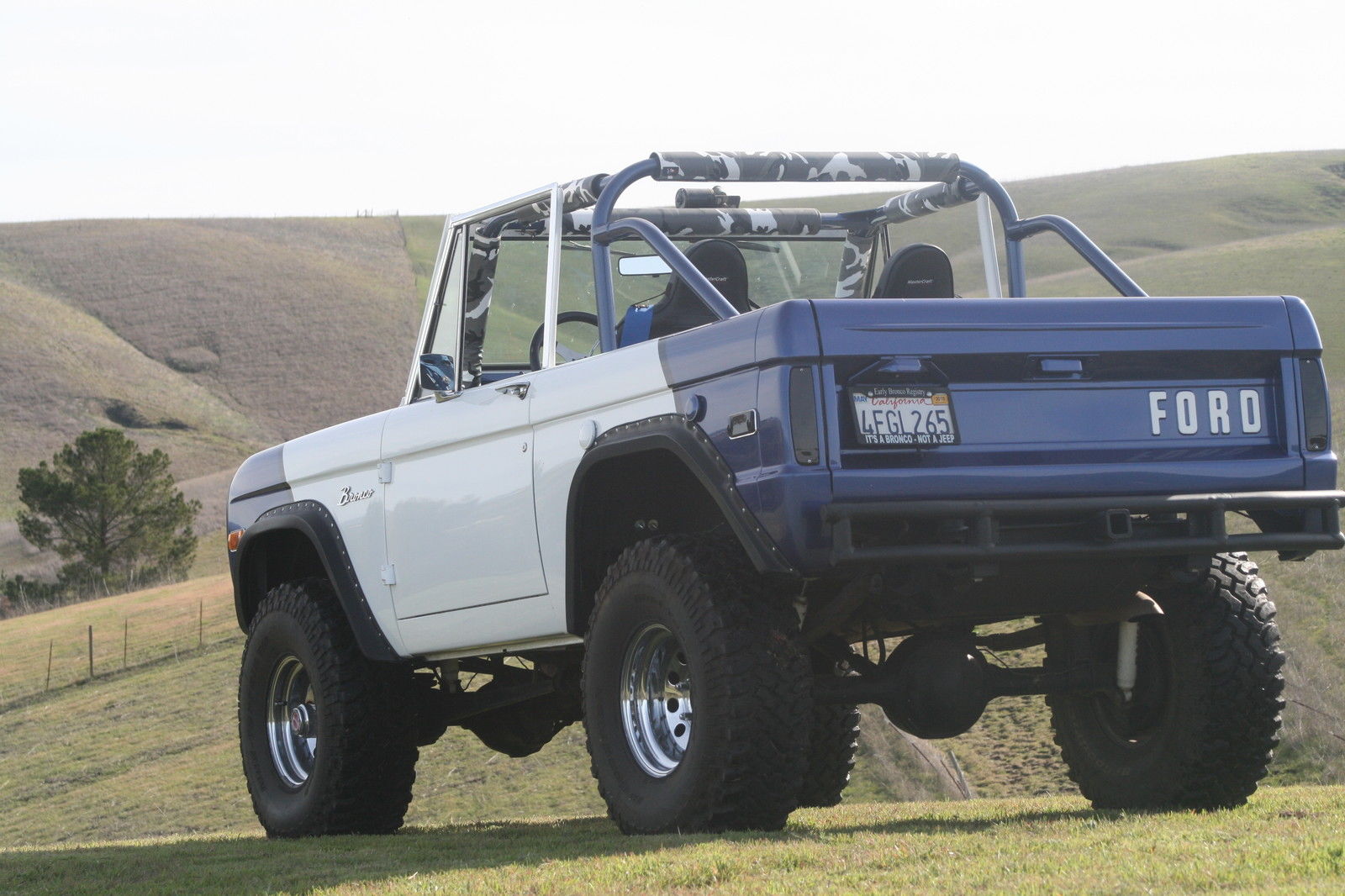 1967 Blue/White Ford Bronco