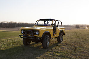 1967 Burgundy Ford Bronco