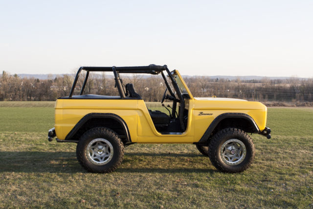 1967 Burgundy Ford Bronco