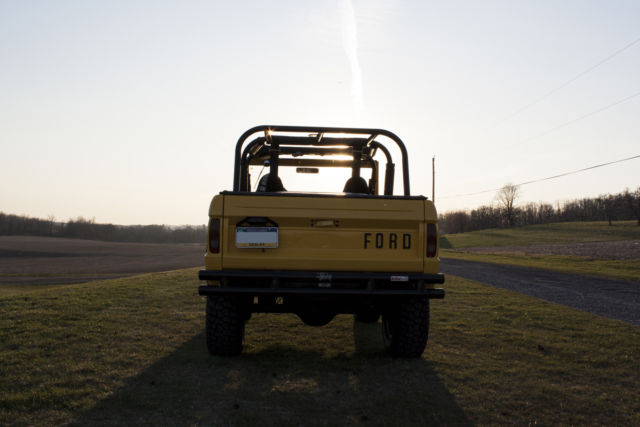 1967 Burgundy Ford Bronco