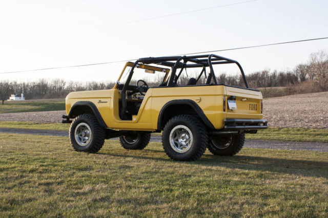 1967 Burgundy Ford Bronco