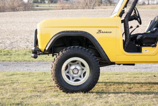 1967 Burgundy Ford Bronco