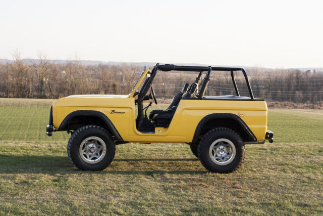 1967 Burgundy Ford Bronco