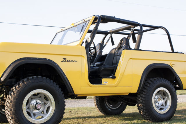 1967 Burgundy Ford Bronco